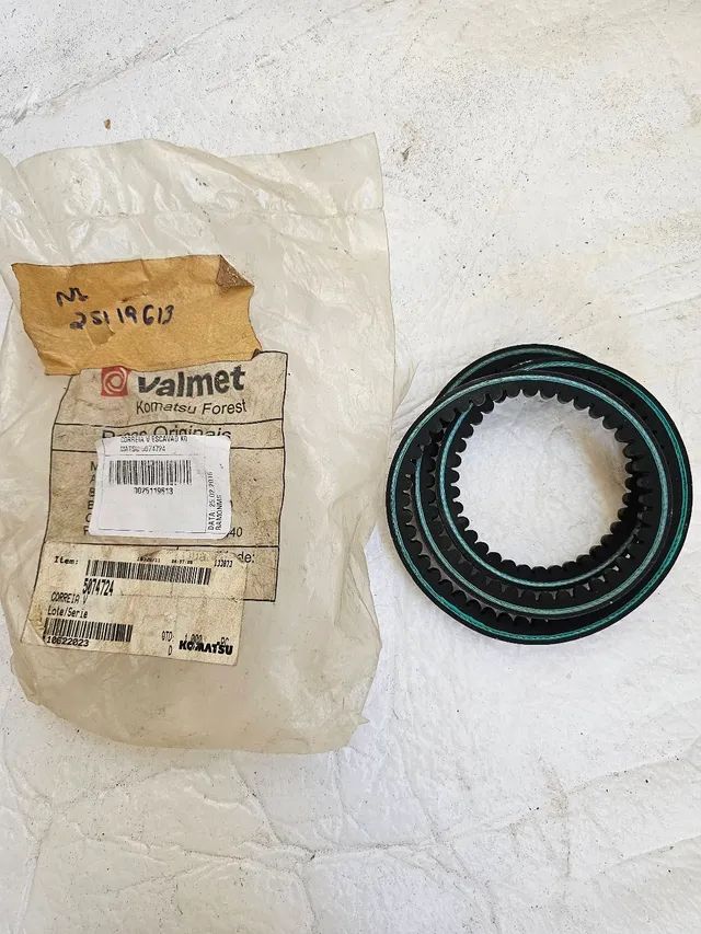  Komatsu valmet forest correia nova original 5074724 - Foto 2