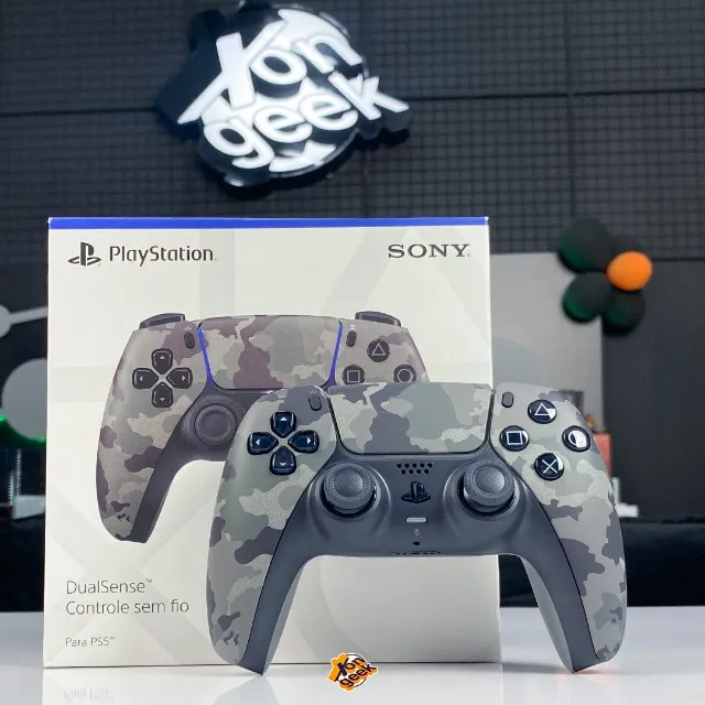 Controle PS5 Camuflado Gray Camuflado - controle ps5 - dualsense - Brasil  Games - Console PS5 - Jogos para PS4 - Jogos para Xbox One - Jogos par  Nintendo Switch - Cartões PSN - PC Gamer