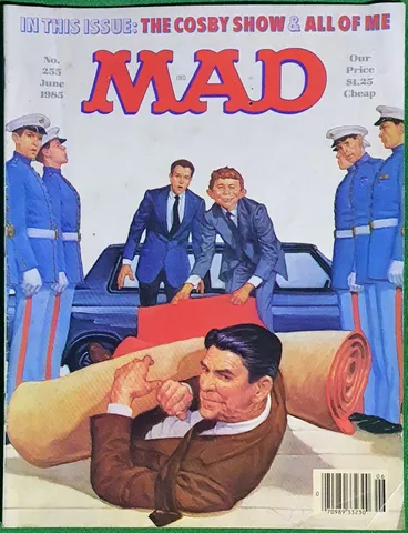 Revista MAD Americana Original No. 255 June 1985 - Mad Magazine Em Inglês
