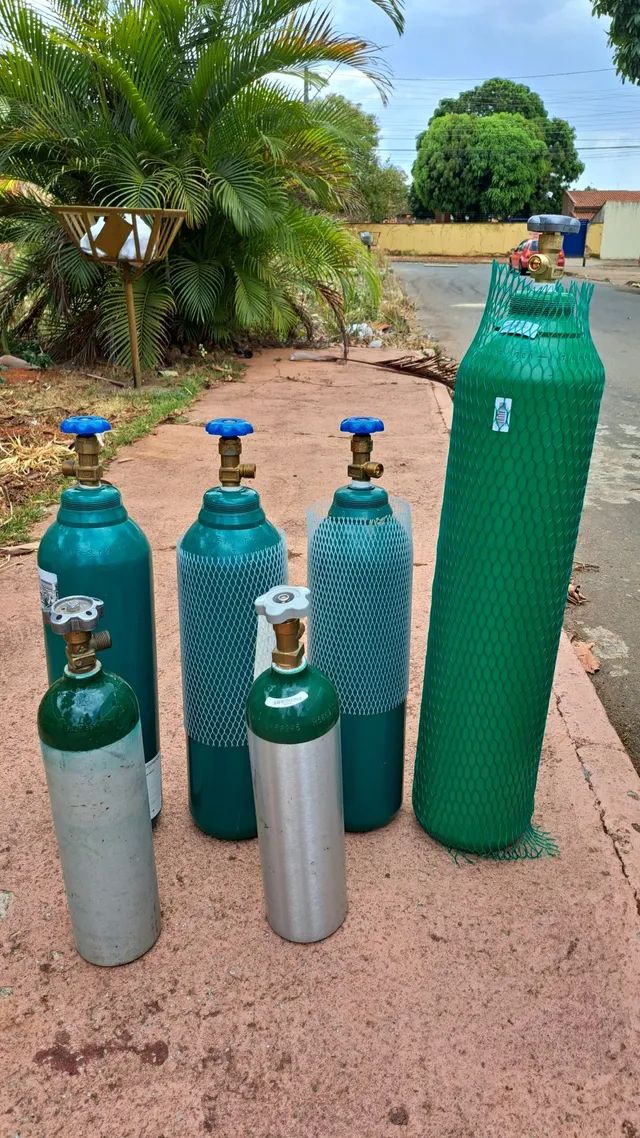 Cilindros Mistura MIG, Argônio, Nitrogênio - Foto 3