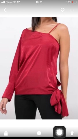 Blusa vermelha Cortelle - Foto 4