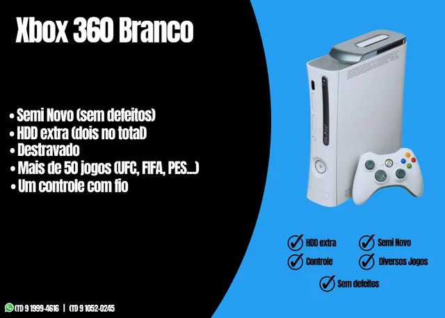 Xbox 360 - Seminovo
