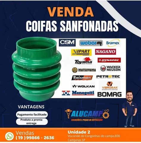 Carburador para compactador de solo tipo sapo  - Foto 5