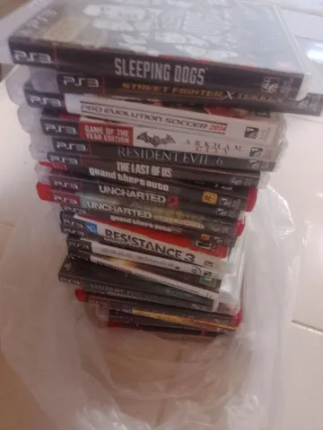 Lote C/ 5 Jogos Luta Ps3 Completos Mídia Física - Escorrega o Preço