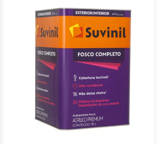 Tinta Esmalte Acet. Base Água Suvinil Fogo 3,2 L