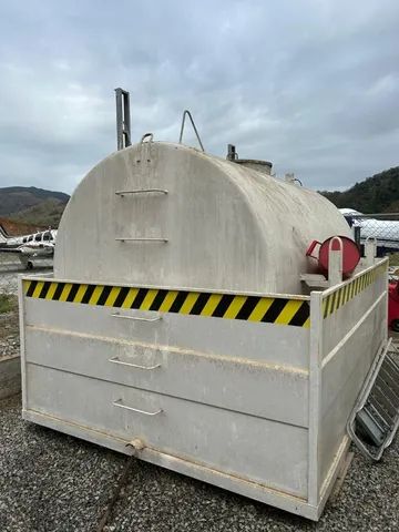 Tanque 6m3 em Aço-carbono Horizontal com Bomba e acessórios - Foto 2