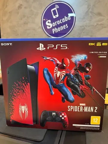 Playstation 5 Midia Fisica Spider Man 2 na RB Store