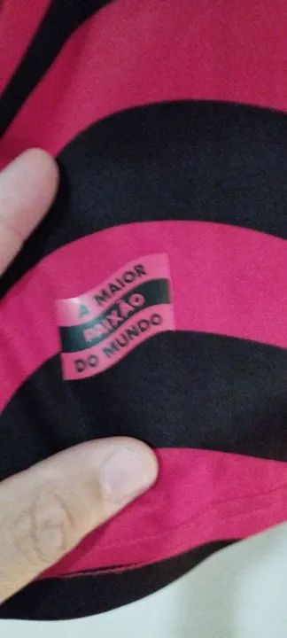 Camisa do flamengo ondulada  - Foto 2