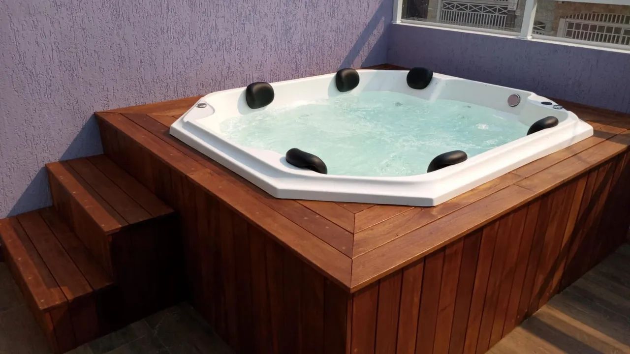 Hidromassagem para relaxar na sua área externa a partir  - Foto 2