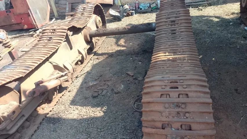 Rodantes, trucks, completos esteira, corrente Colhedora Cana Case A7700 usado - Foto 4