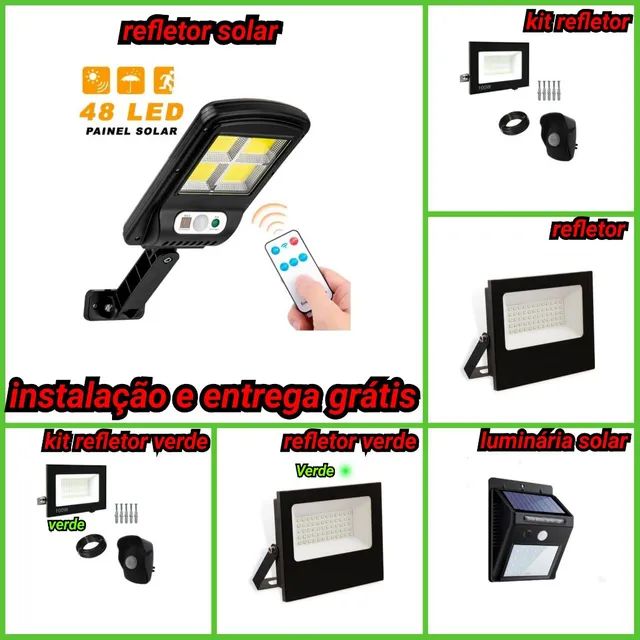 Kit refletor led instalado 