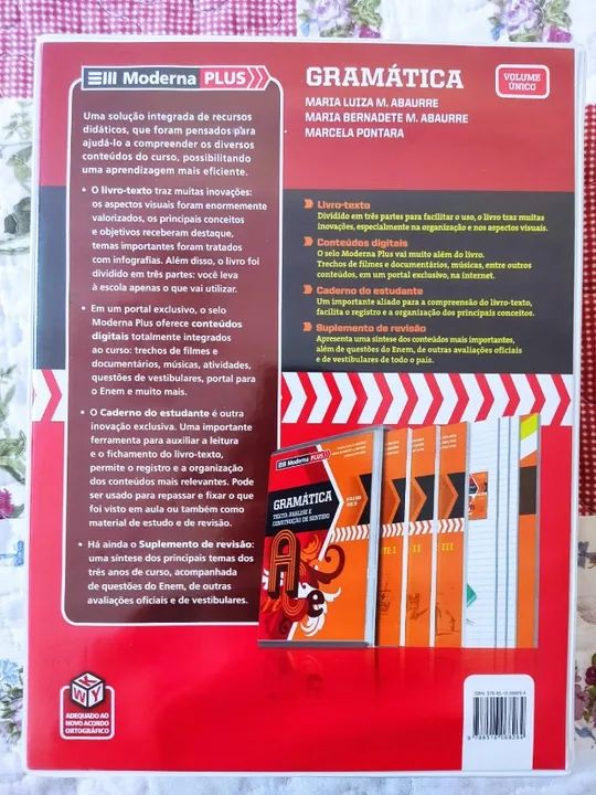 Gramática Texto, Análise e Construção de Sentido Volume Único com 7 livros - Foto 3