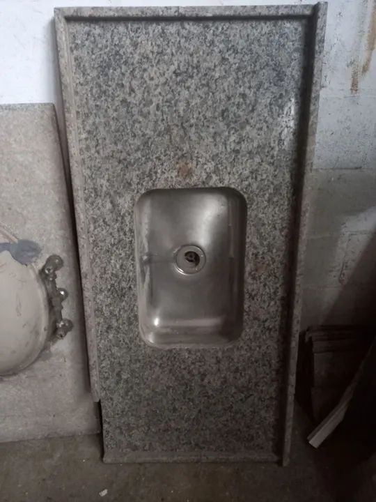 Pia de cozinha em granito 1,20  - Foto 2