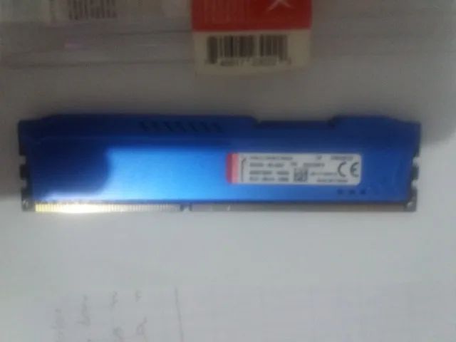 Memória RAM Fury DDR3 color azul 8GB 1333MHZ HyperX HX313C9f/8 - Foto 2