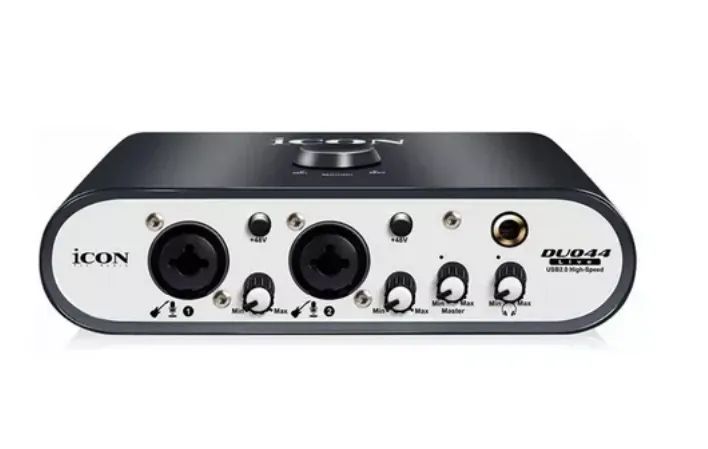 Interface De Áudio Gravação Icon Duo44live Usb 2 Canais Mid