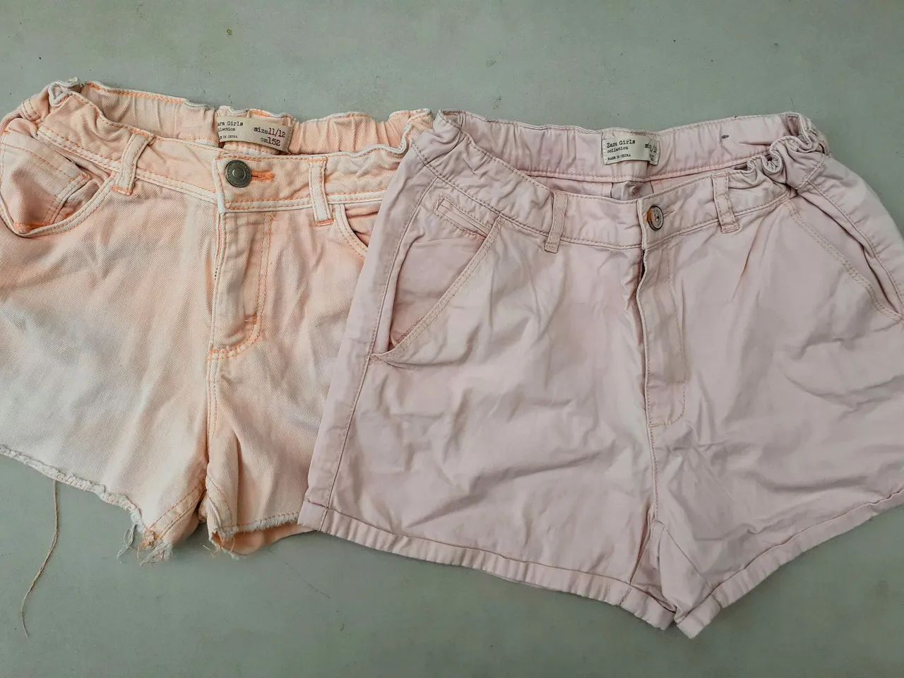 Shorts Jeans Infantil Zara Tam. 11/12 