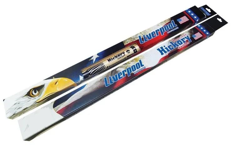 Baquetas para Bateria Liverpool American Hickory 2b, 5a, 5b ou 7a - Foto 5