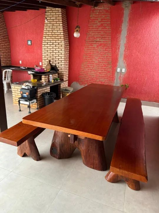 Mesas Artesanais Rusticas para o Natal - Foto 2