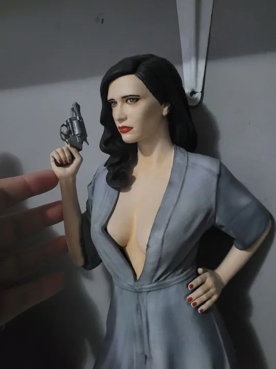 Bonecos 1/4 Action Figures 3D Sin City 43cm cidade do pecado - Foto 2