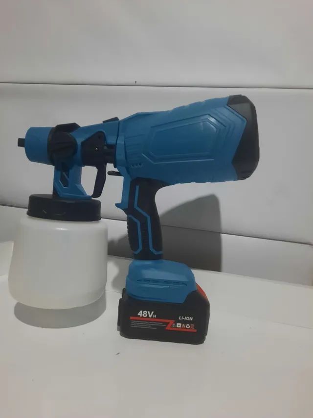Pistola de pintura a bateria 21v profissional  - Foto 6