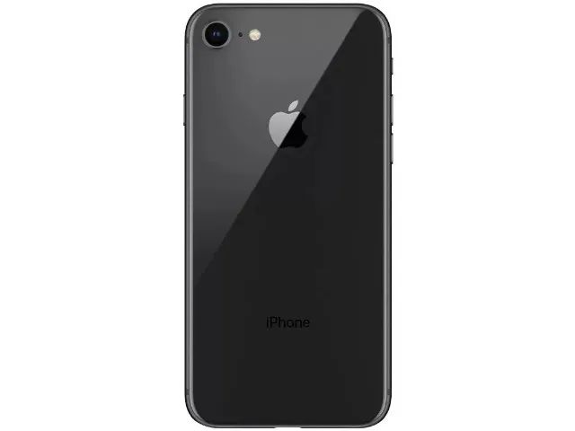 IPhone 8 64GB Cinza Espacial - 12MP iOS  Cinza Espacial e branco semi novo sem detalhes