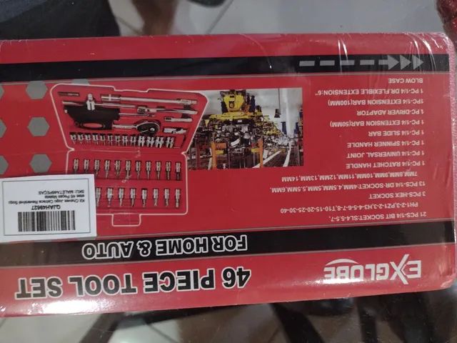 Caixa de ferramentas 46pcs - Foto 3
