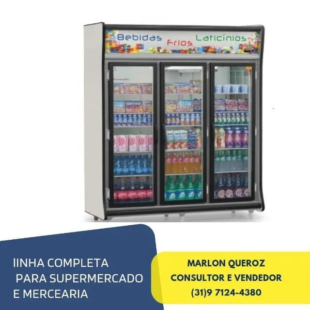 Auto Serviço Gelopar 3 Portas 220v Novo