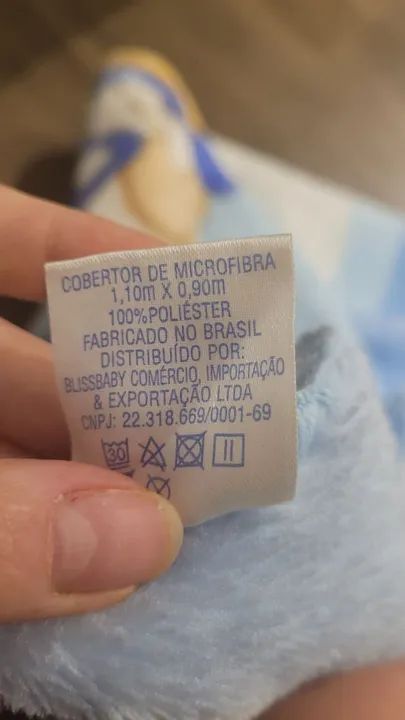 Cobertor de microfibra para bebê - Foto 2