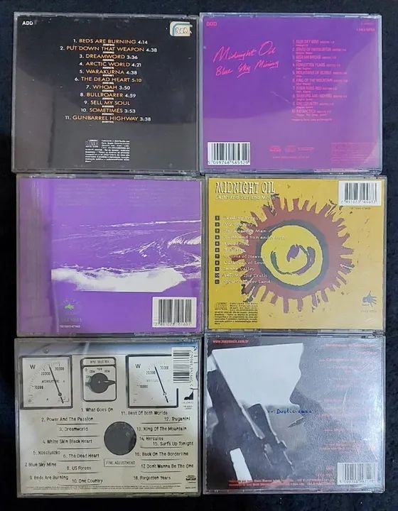 Cds Midnight Oil Raríssimos, muito bem conservados - Foto 2