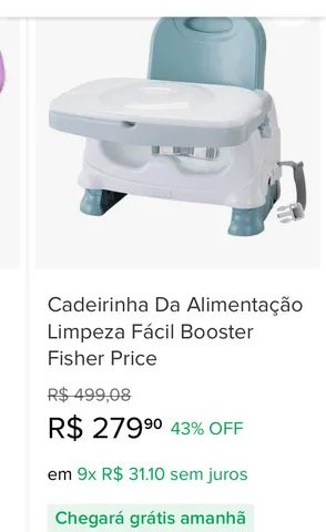 Cadeira alimentação  seminova na caixa  marca Fisher Price  - Foto 2