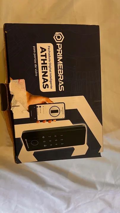Fechadura Digital Biométrica Para Porta De Vidro Primebras