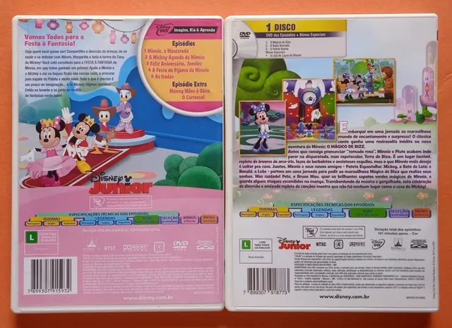 Dvd A Casa do Mickey Mouse - 2 Filmes - Walt Disney  - Foto 4