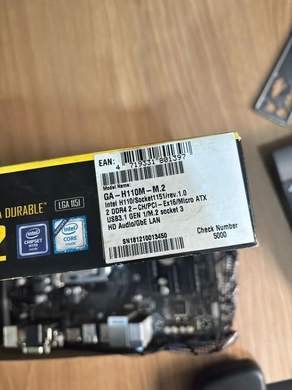 Placa-Mãe Gigabyte H110M-M.2 Ultra Durable - Foto 2