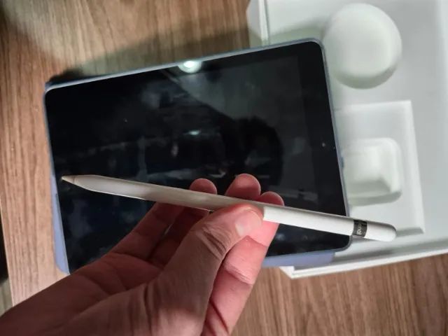 Ipad sexta geração conservado + Apple Pencil - Foto 4