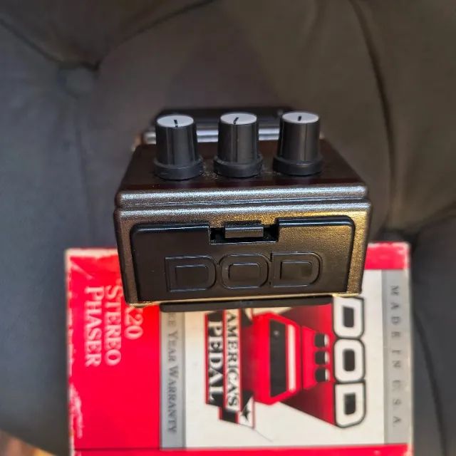 Pedal Guitarra DOD stereo phaser FX-20B - Instrumentos musicais