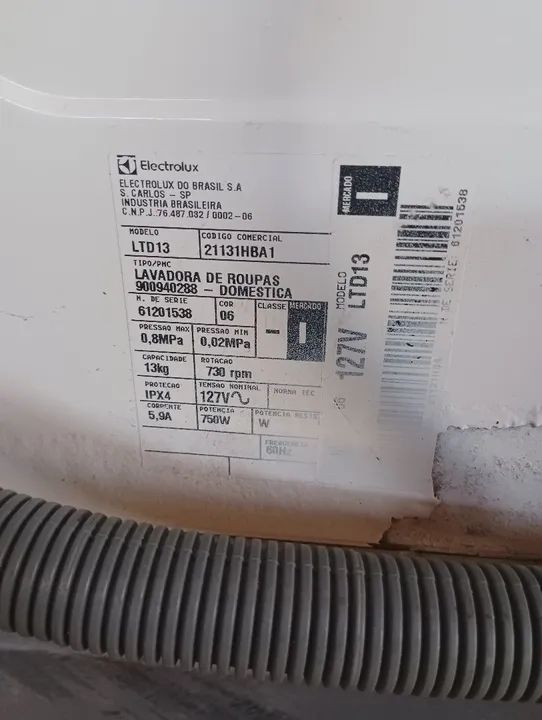 Lavadora de Roupas Electrolux 13kg LTD13