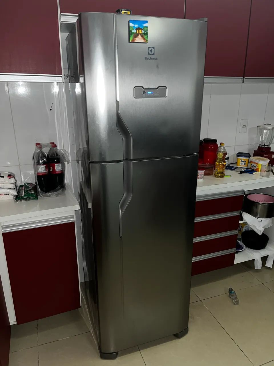 Geladeira Electrolux 400 Litros. FrostFree em INOX - 110 volts - Foto 4