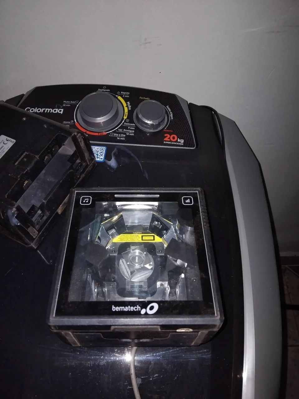 Leitor de código de barras de barras fixo!