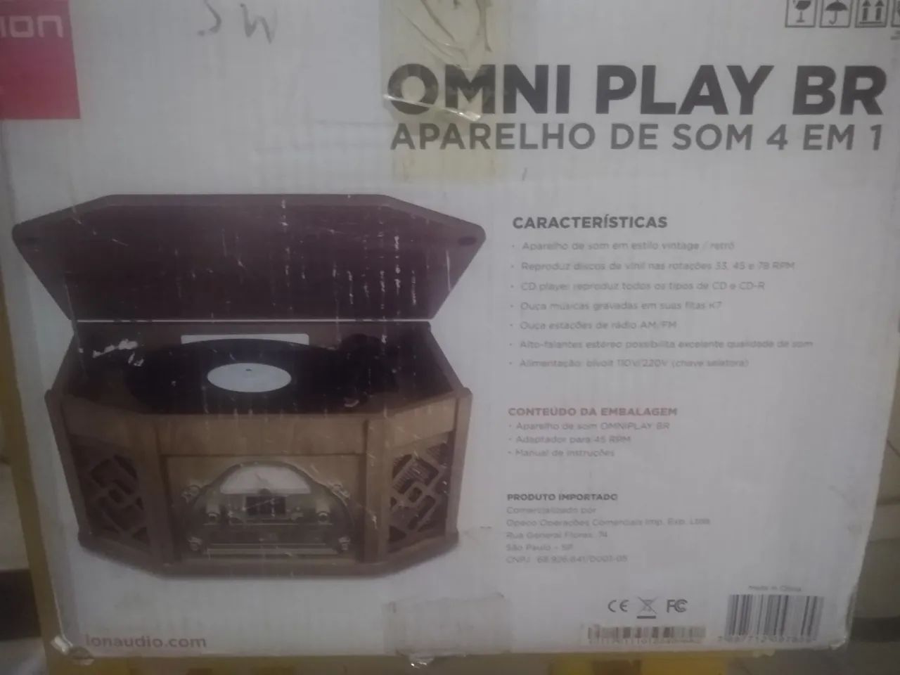 Toca discos 4 em 1 _ 1.199,00 - Foto 2