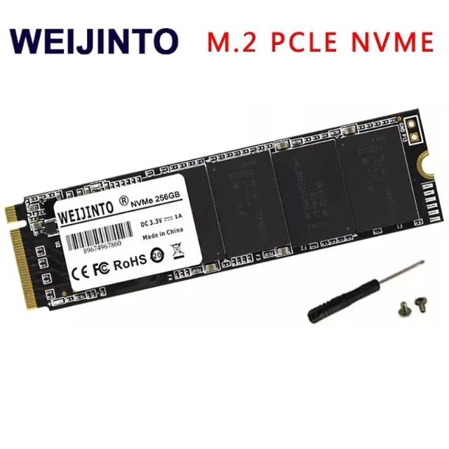 SSD M.2 NVMe 256GB Novo Lacrado ! - Armazenamento - Los Angeles