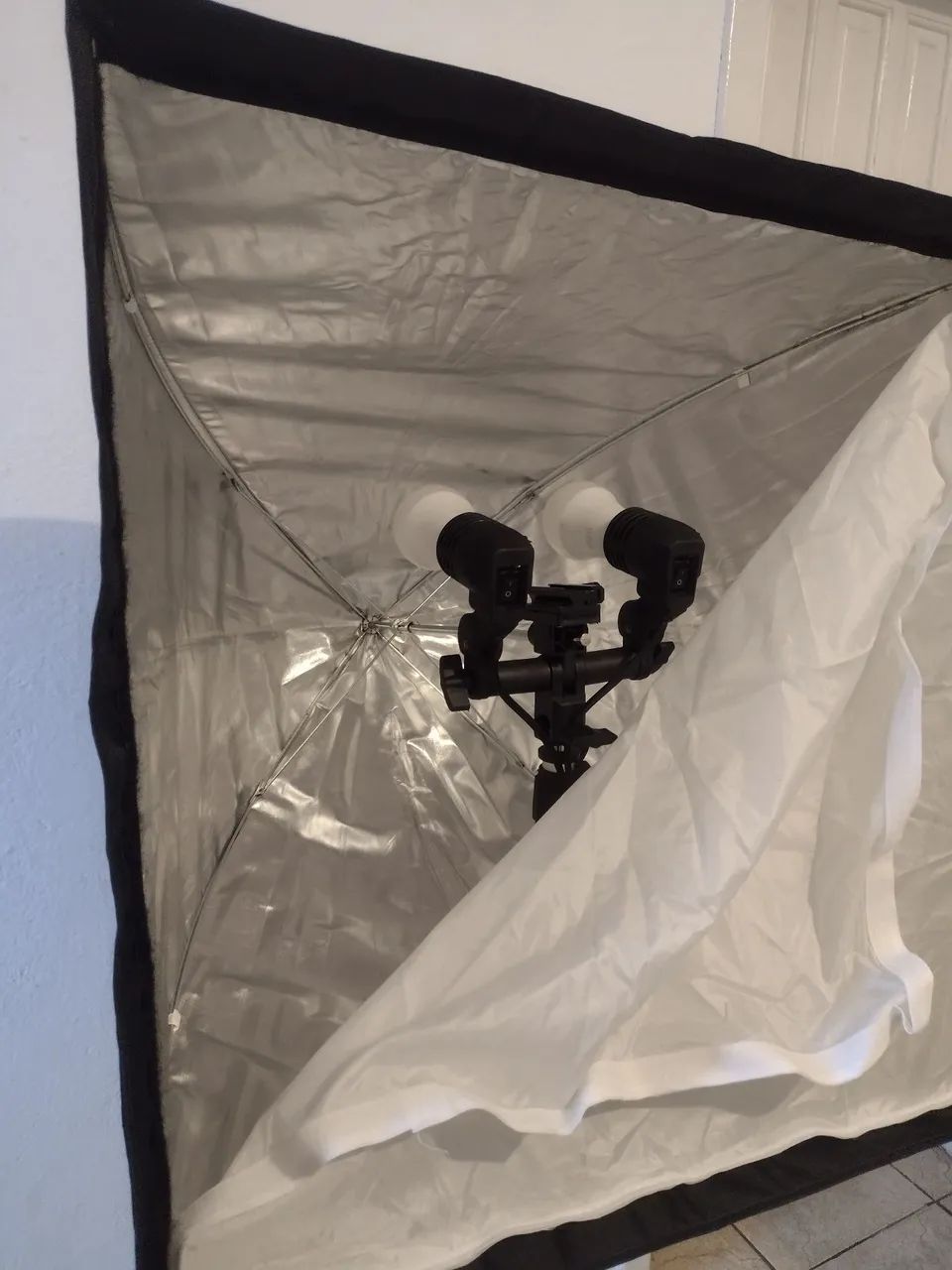 Tripé de iluminação profissional  - Foto 4