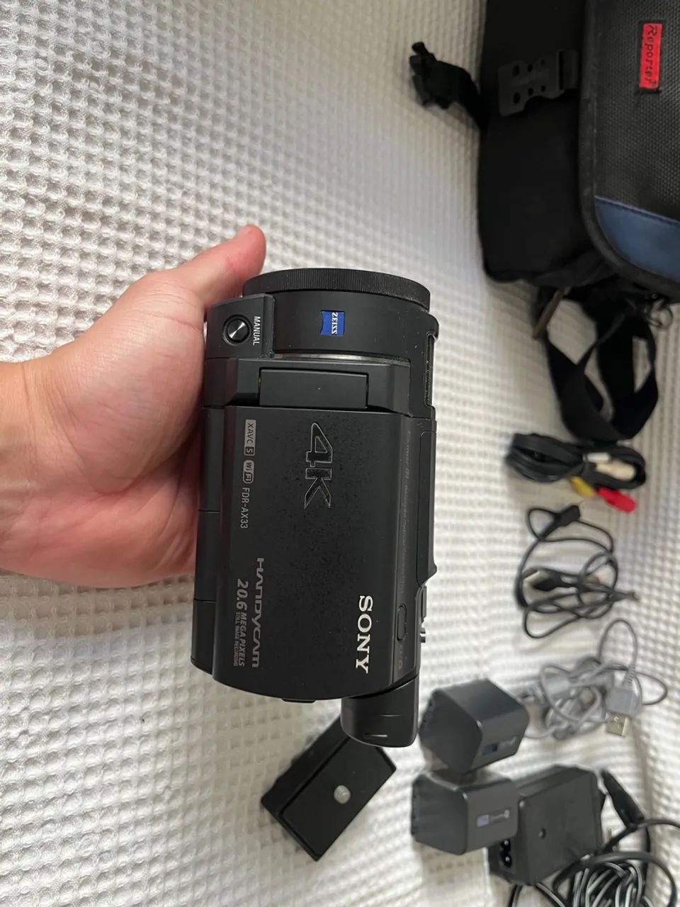Filmadora Sony Handycam FDR-AX33 4K