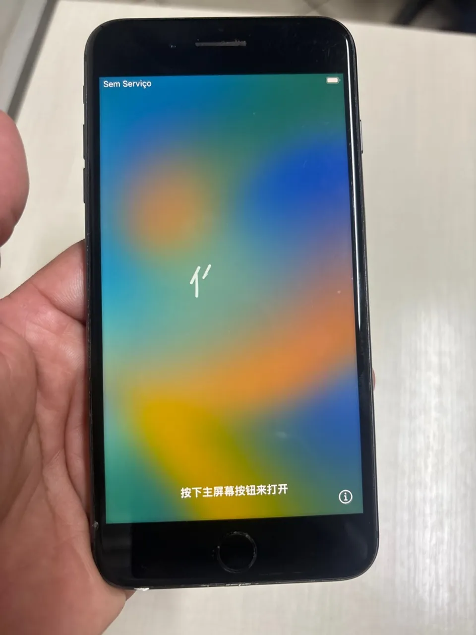 iPhone 8 Plus Preto - Sem marcas