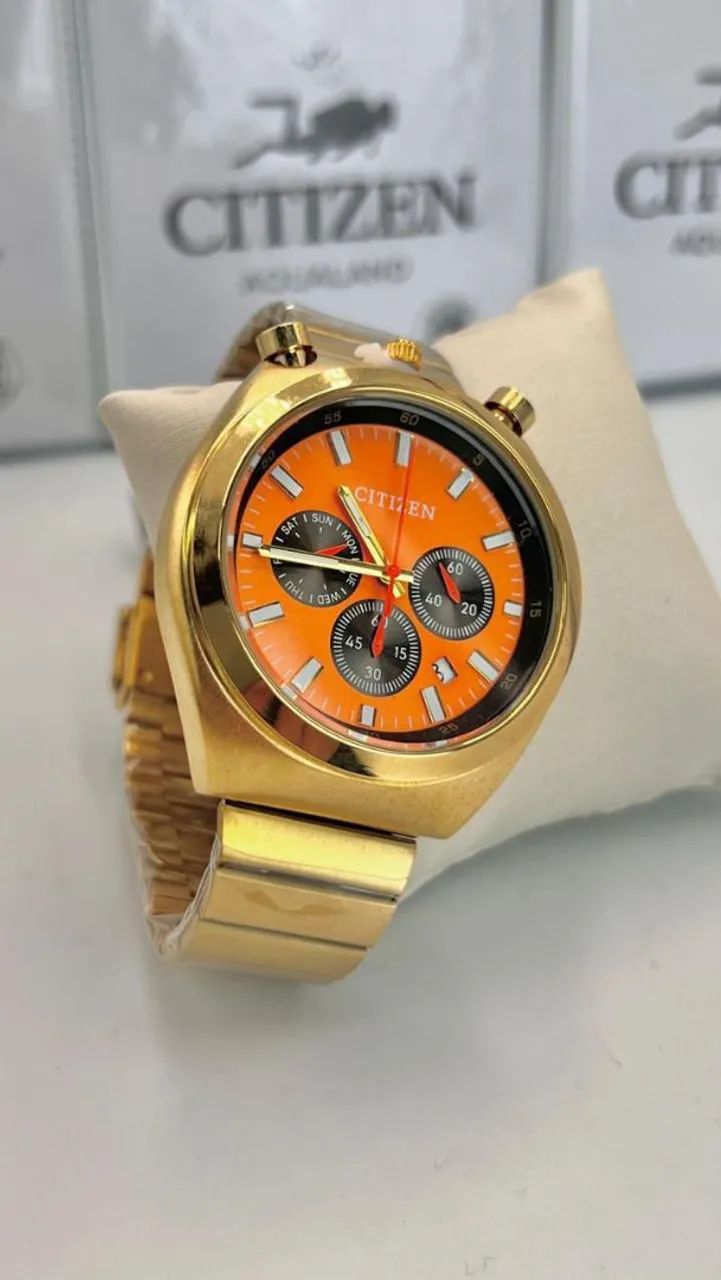 Relógio Estilo Citizen em Aço Inoxidável  - Foto 2