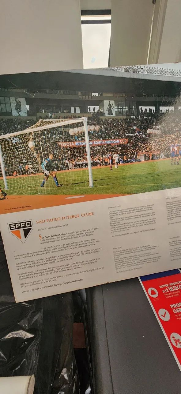 Quadro CAMPEÃO DO MUNDO gol de falta do Raí - Foto 6