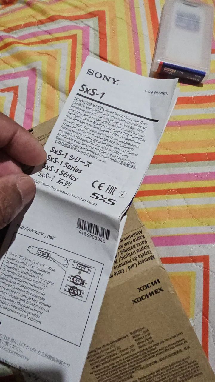 Cartão de Memória SxS 32GB Sony SBS-32G1C - Foto 3