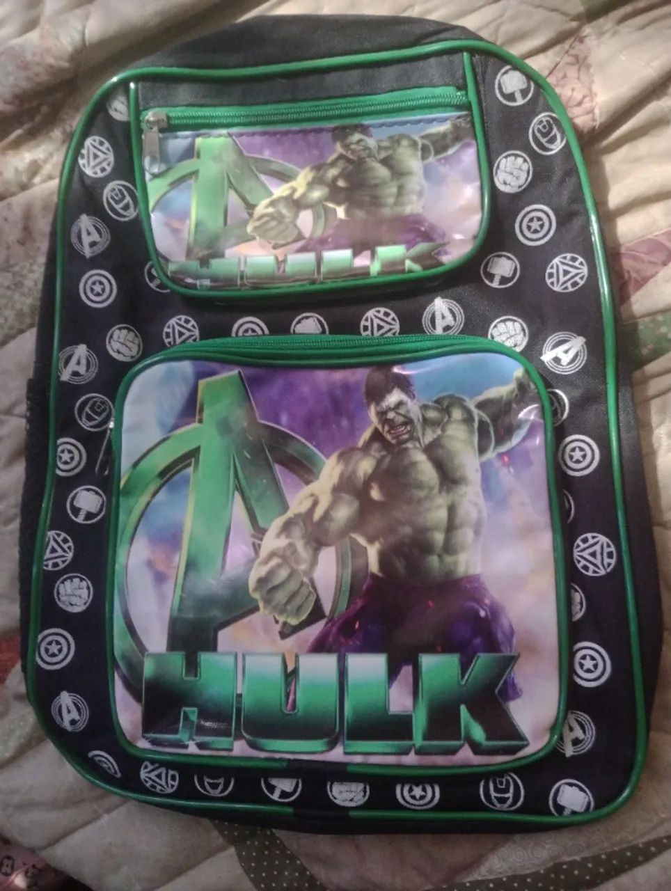 Mochila Infantil Nova do Hulk 