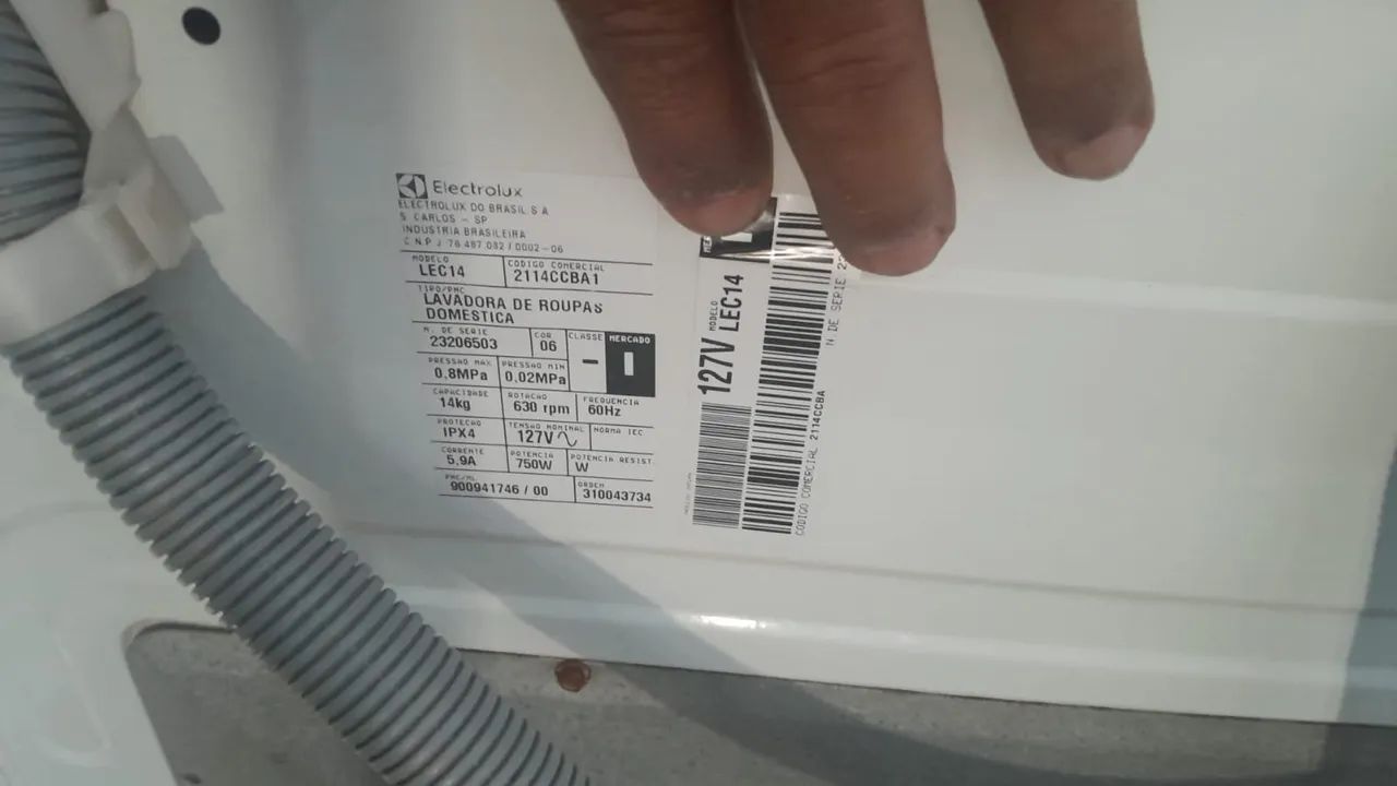 máquina de lavar eletrolux 14 kg - Foto 3