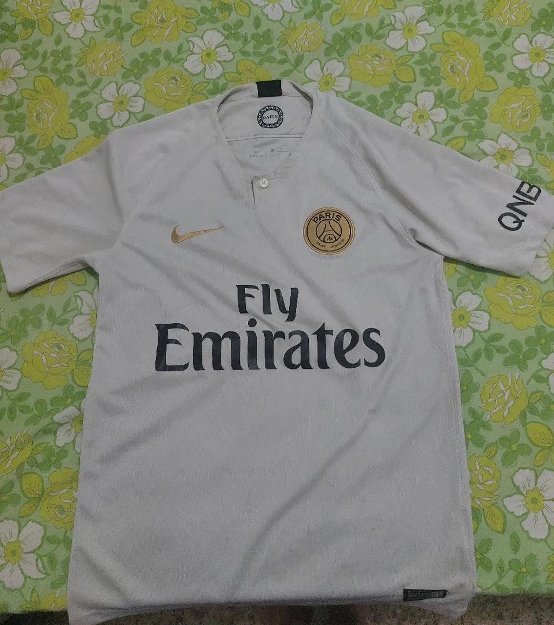 Camisa PSG 2017/18: Nike - Away - Original - Fly Emirates