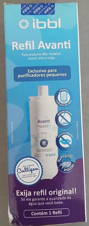 Refil Original IBBL Avanti para Purificadores Pequenos